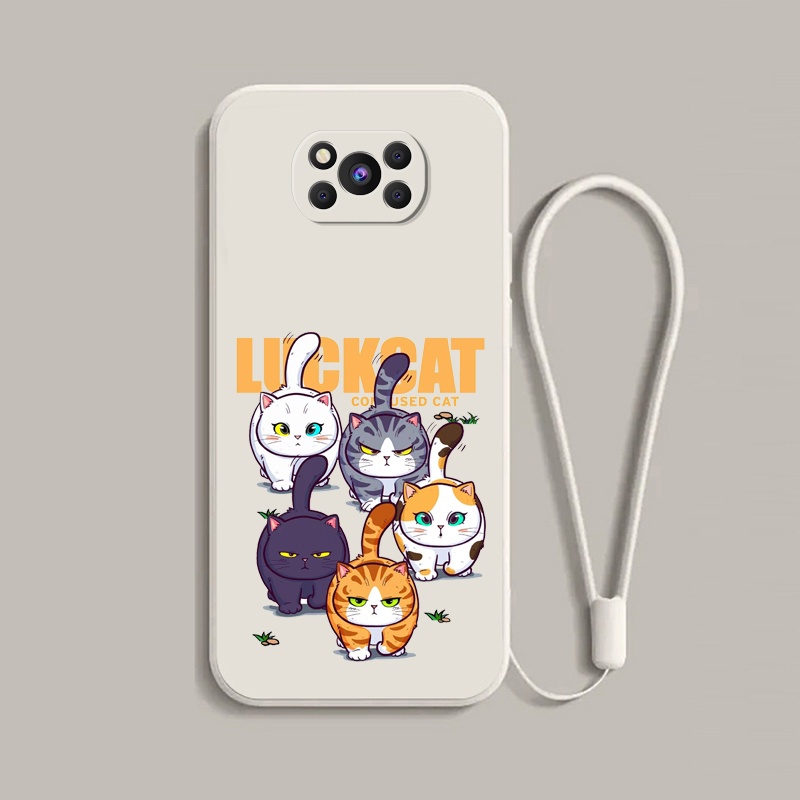 Ốp Điện Thoại tpu Mềm Hình Mèo Hoạt Hình Cho poco x3 poco x3 pro poco x3 nfc c_a8
