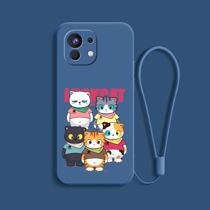 Ốp Điện Thoại tpu Mềm Hình Mèo Hoạt Hình Cho xiaomi 11 lite xiaomi 11 lite 5g ne mi 11 lite mi 11 lite 5g c_a8