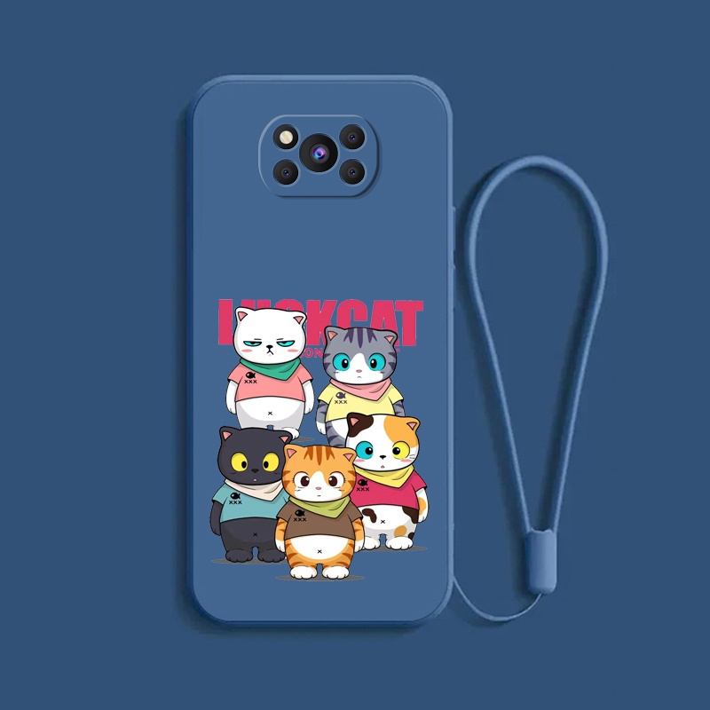 Ốp Điện Thoại tpu Mềm Hình Mèo Hoạt Hình Cho poco x3 poco x3 pro poco x3 nfc c_a8
