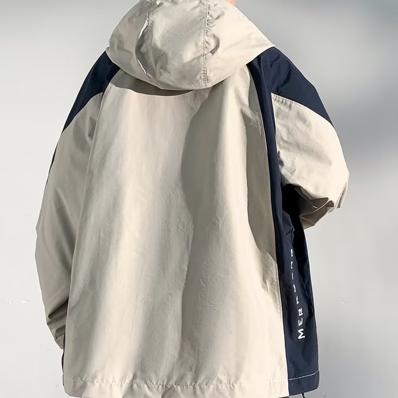 Áo Khoác Bóng Chày Có Mũ Trùm Phong Cách Nhật Bản Thời Trang Xuân Thu Cho Nam Cỡ áo khoác ngầu áo khoác bomber áo gió chống nắng áo khoác đôi nam nữ