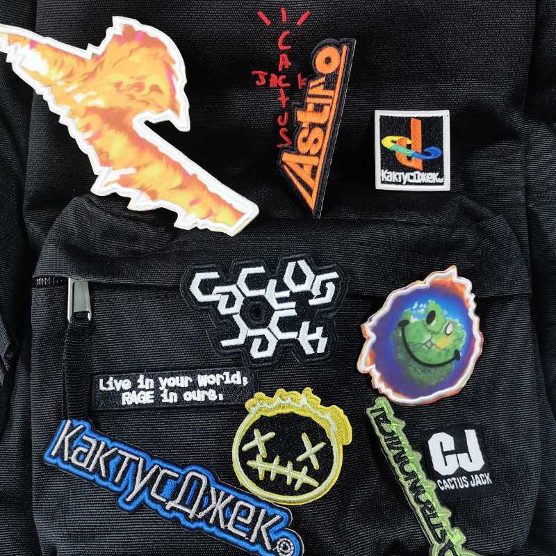 Travis scott ts Xương Rồng jack Ba Lô Mang Theo Đi Học