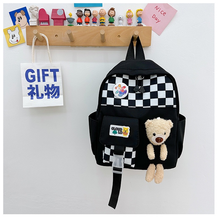 Dễ Thương Ba Lô Đi Học Họa Tiết Hoạt Hình Xinh Xắn Theo Phong Cách 2023