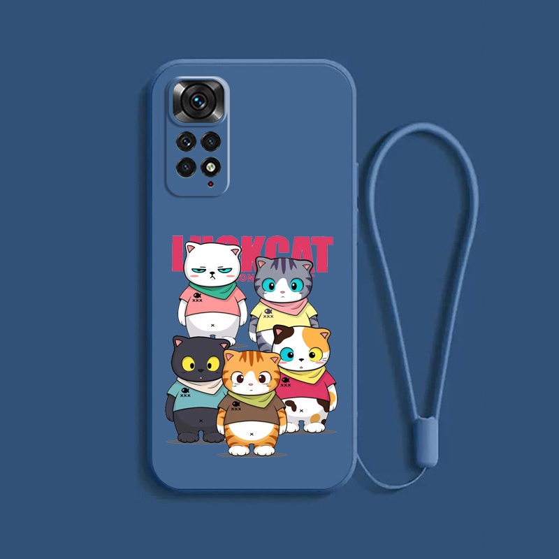 Ốp Điện Thoại tpu Mềm Hình Mèo Hoạt Hình Cho redmi note 11 pro 5g redmi note 11 redmi note 11s c_a8