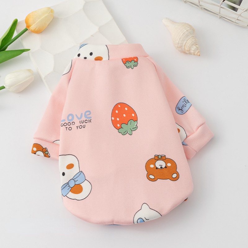 Dễ Thương Áo sweater Vải Lông Cừu Thời Trang Thu Đông Cho Thú Cưng