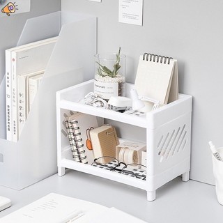 Kệ nhựa hai tầng đa năng sắp xếp gọn gàng sắp xếp gọn gàng sắp xếp gọn gàng cho nhà ở / văn phòng ydea ydvn