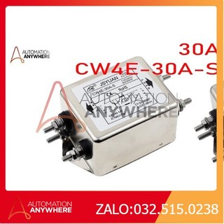 Bộ lọc điện, bộ lọc nguồn, lọc nhiễu điện lọc nhiễu điện từ noise filter 30A CW4E-30A-S