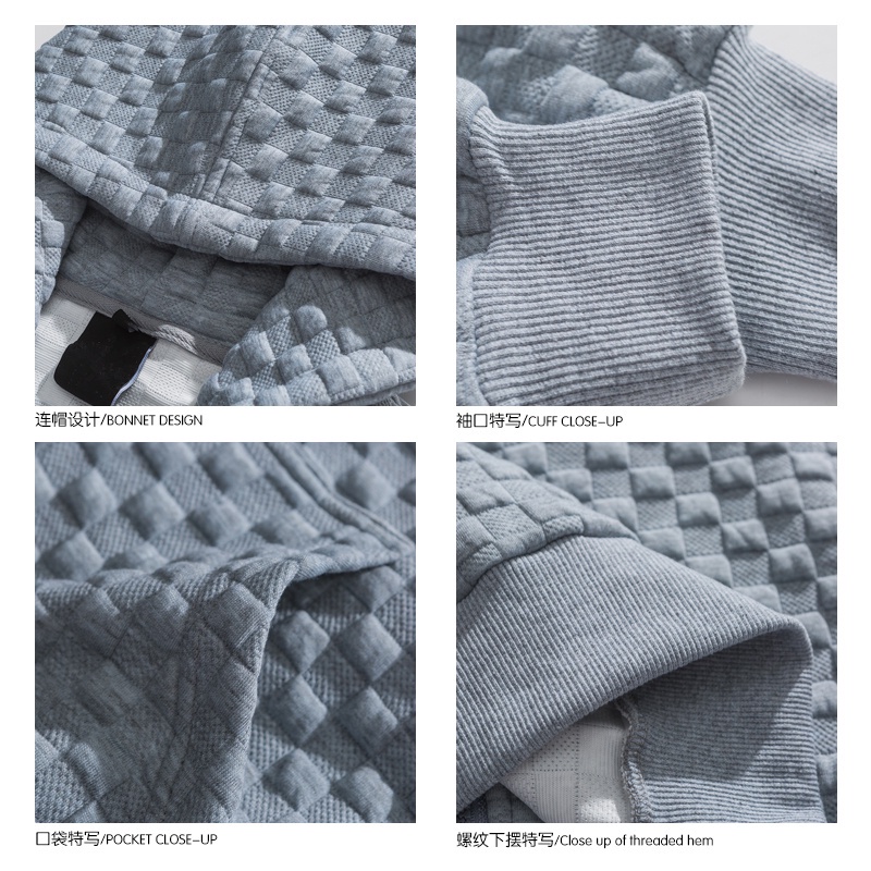 Áo Khoác hoodie Thể Thao Dáng Rộng Kích Thước Lớn Đơn Giản Cho Nam Giới