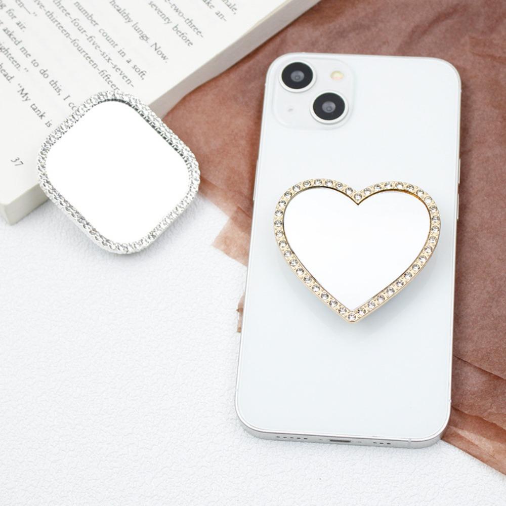 Giá Đỡ Điện Thoại Di Động ins Gương Túi Khí Hình Thỏ Hoa Đa Năng Dễ Thương