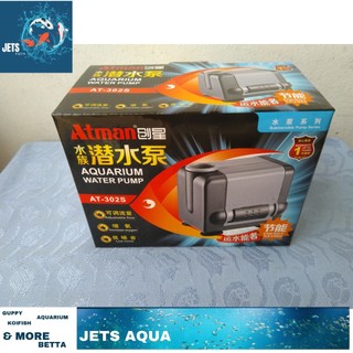 Máy bơm atman 302s, 5w-450l/hr dùng cho hồ cá.