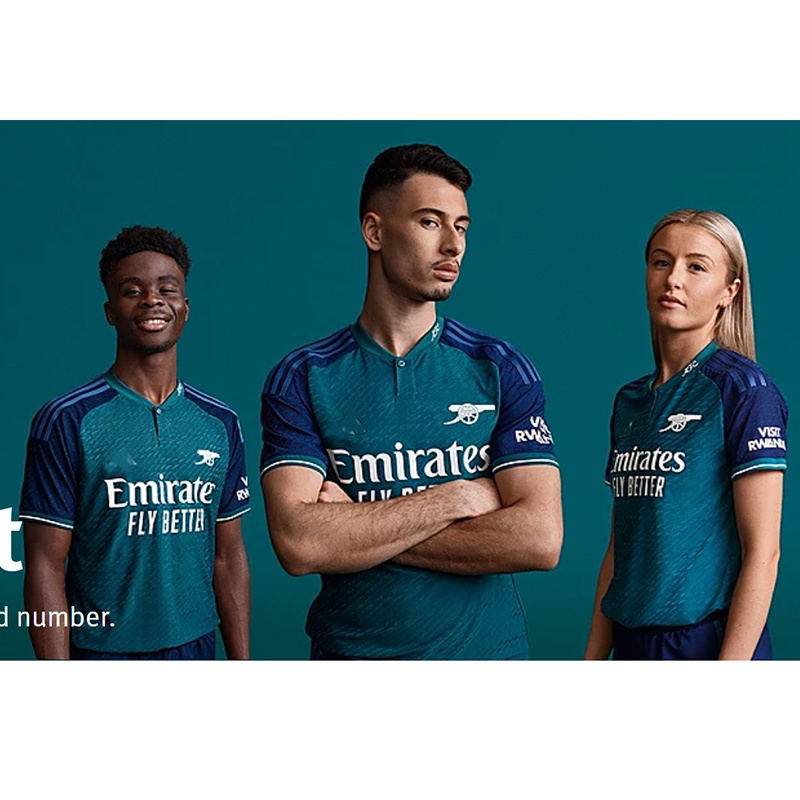 Áo Thun Bóng Đá Dáng Rộng Phiên Bản Số 23-24 arsenal 23 / 24 Chất Lượng Cao