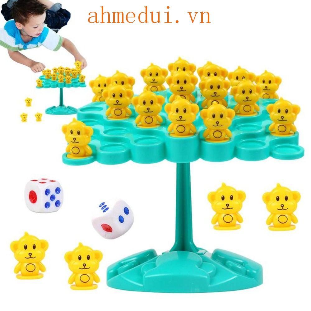 Ahmeduib Đồ chơi trẻ em Cây Cân Bằng Hình Khỉ Con Tương Tác Giữa Cha Mẹ Và Bé