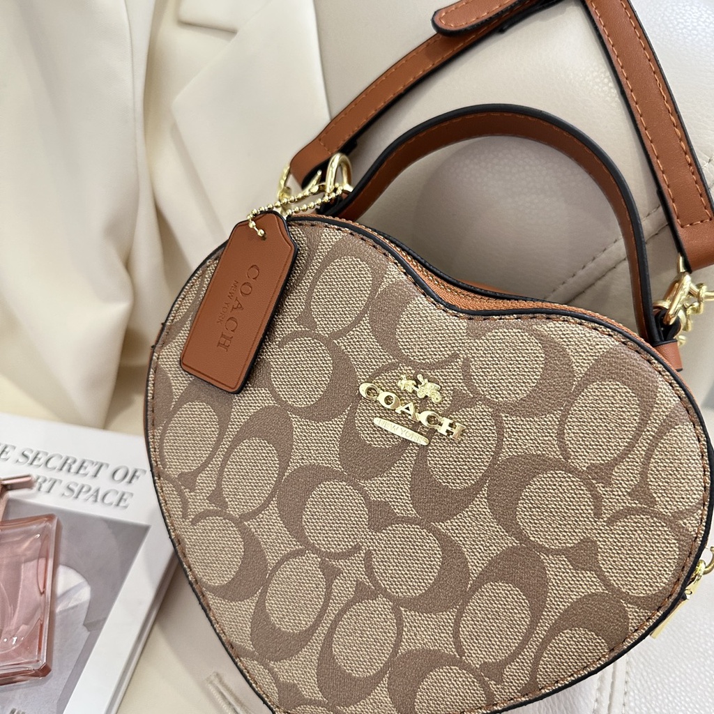 Túi Đeo Chéo Hình Trái Tim Phong Cách vintage Cho Nữ cj450 k