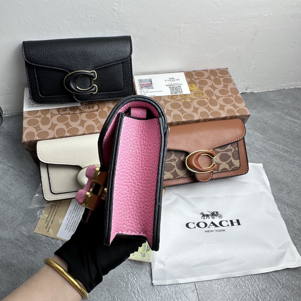 Túi Xách Họa Tiết logo Thời Trang Cho Nữ coach4140 k
