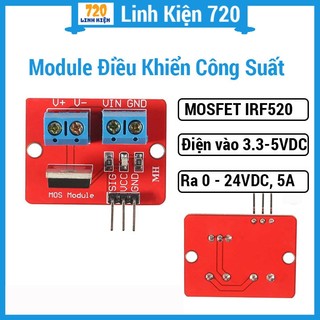 Module điều khiển công suất mosfet irf520