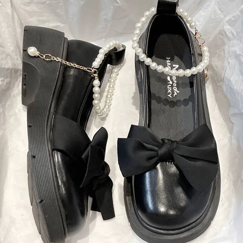 UETEEY giày búp bê Mary Jane Lolita Đế da mềm đế êm thời trang 2023 34Z230821