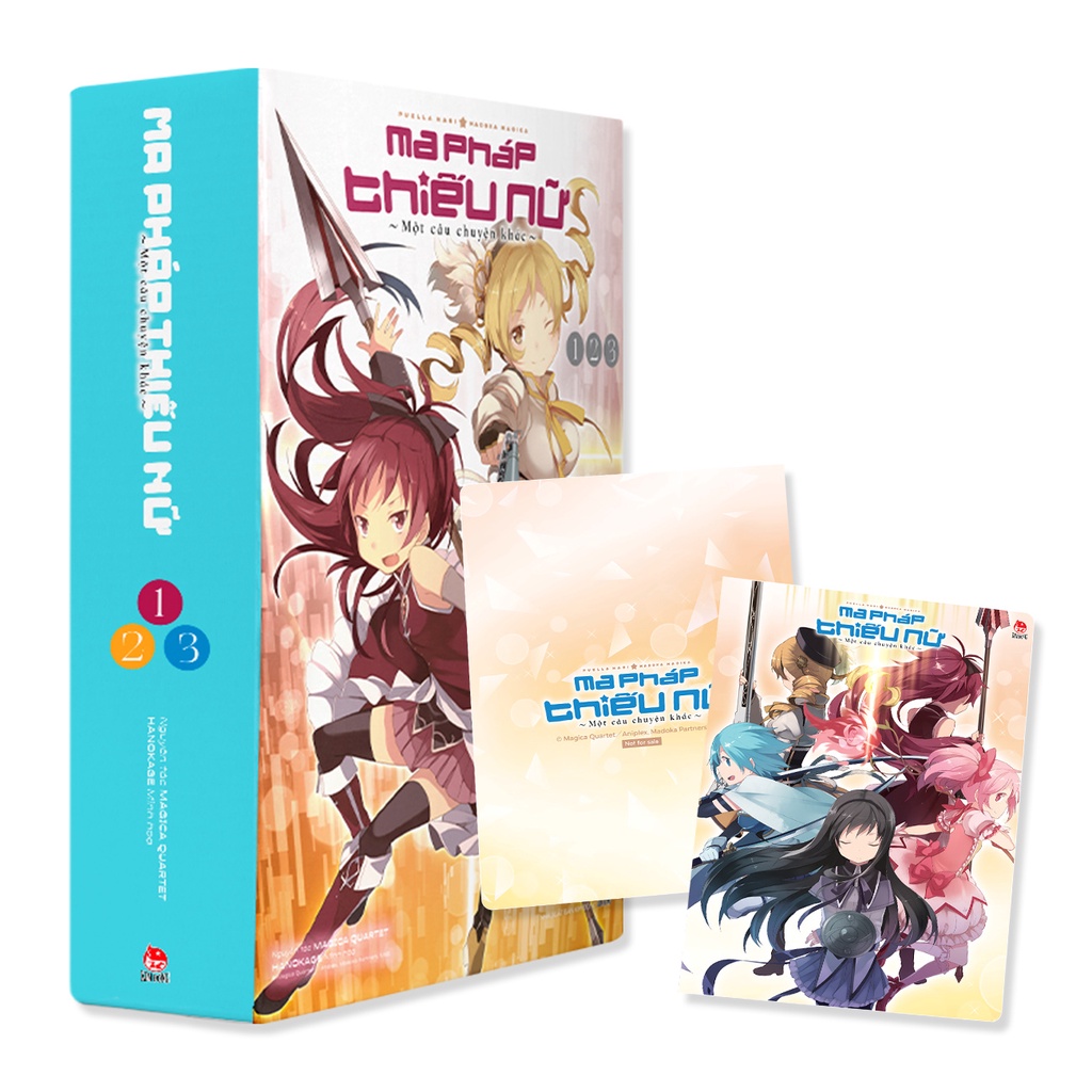 Sách Boxset Ma Pháp Thiếu Nữ Madoka Magica - Một Câu Chuyện Khác  - Tặng Kèm Mini Clear File