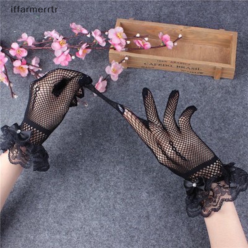 Găng Tay Ren Siêu Mỏng Thoáng Khí Cho Cô Dâu