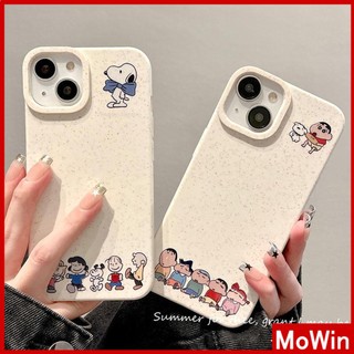 Ốp lưng iPhone 14 Pro Max Ốp Lưng Màu Trắng Có Thể Phân Hủy Thân Thiện Với Môi Trường Bảo Vệ Chống Sốc Hình Chú Chó Hoạt Hình Dễ Thương Tương thích với iPhone 14 Pro max 13 Pro max 12 Pro Max 11 XR XS 7 8Plus