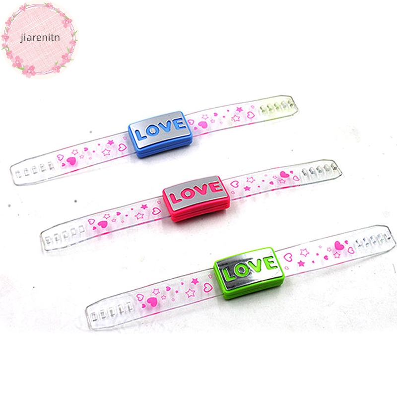 Jiarenitn Vòng Đeo Tay Có Đèn led Phát Sáng Trong Bóng Tối Đồ Chơi Tiệc Giáng Sinh Năm Mới vn