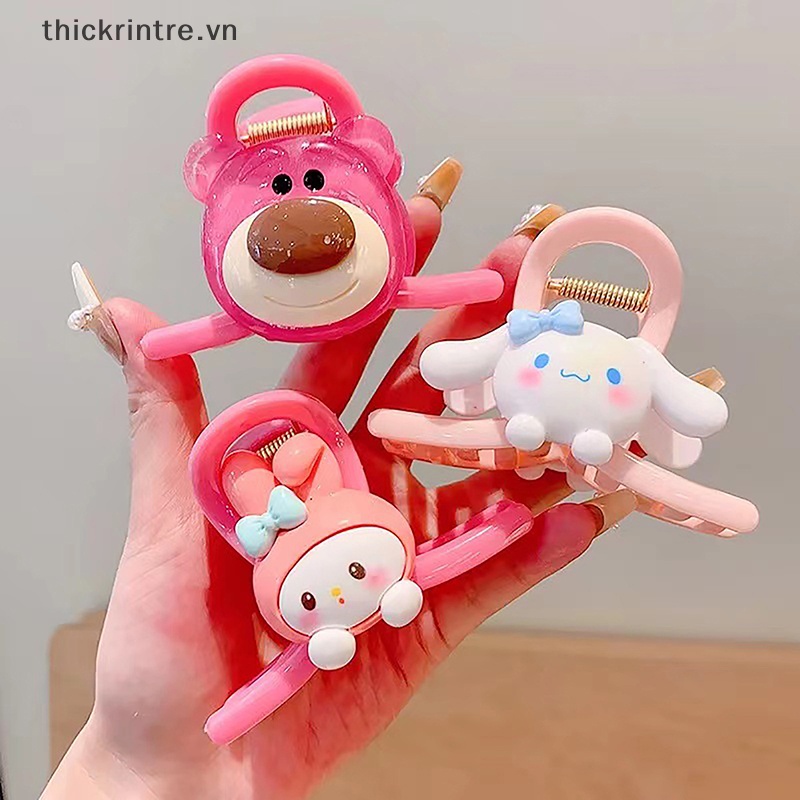 SANRIO Kẹp Tóc Hình Cá Mập kuromi my melody cinnamoroll Dễ Thương Cho Bé vn