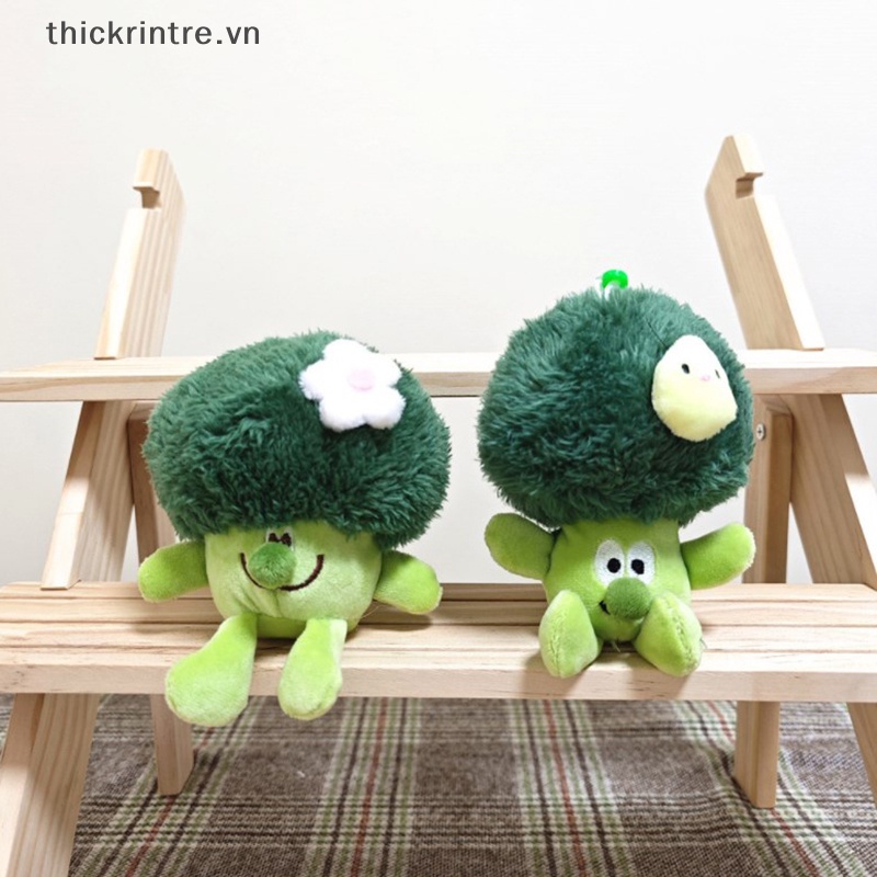 Th Đồ chơi nhồi bông Hình Rau Củ Đồngccoli Dễ Thương Mềm Mại Làm Móc Khóa / Túi Xách / Quà Tặng vn