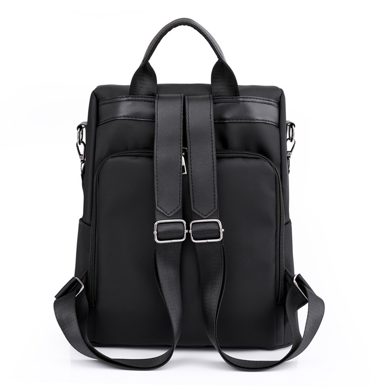 Thời Trang Ba Lô Học Sinh Màu Trơn Dung Tích Lớn