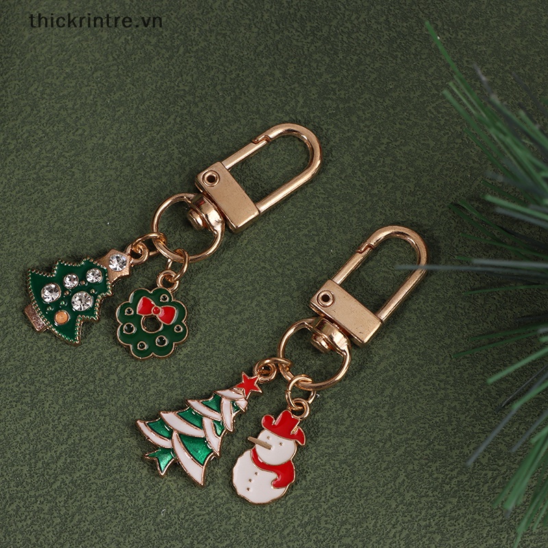 Th Móc Khóa Hoạt Hình Cây Thông Giáng Sinh Dễ Thương Làm Quà Tặng Móc Khóa Cho Bạn Bè Tai Nghe Ba Lô souvenir vn