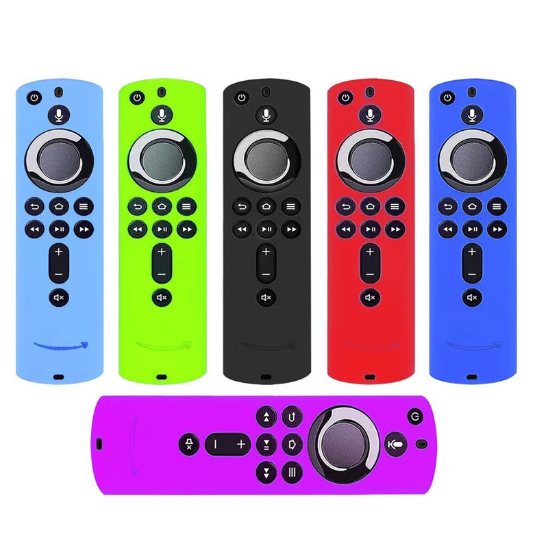 Dành Cho Amazon L5B83H Fire TV stick 4k 2nd Gen Điều Khiển Từ Xa Silicon Bảo Vệ Chống Bụi Thả Bao Gồ