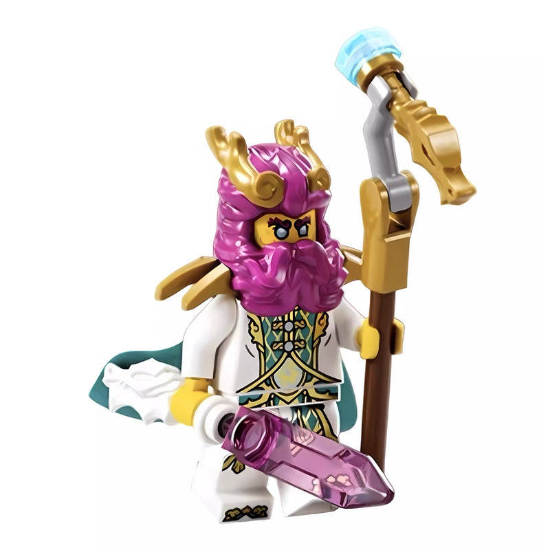 Minifigures MonkeyKid Series 80049 Huyền Thoại Biển Đông Long Cung In Lưng