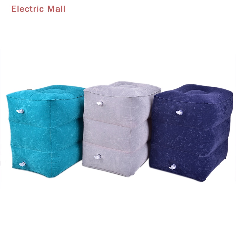 Gối Kê Chân Bơm Hơi Khi Đi Máy Bay / Tàu Lửa / Xe Lửa Điện [M I I I