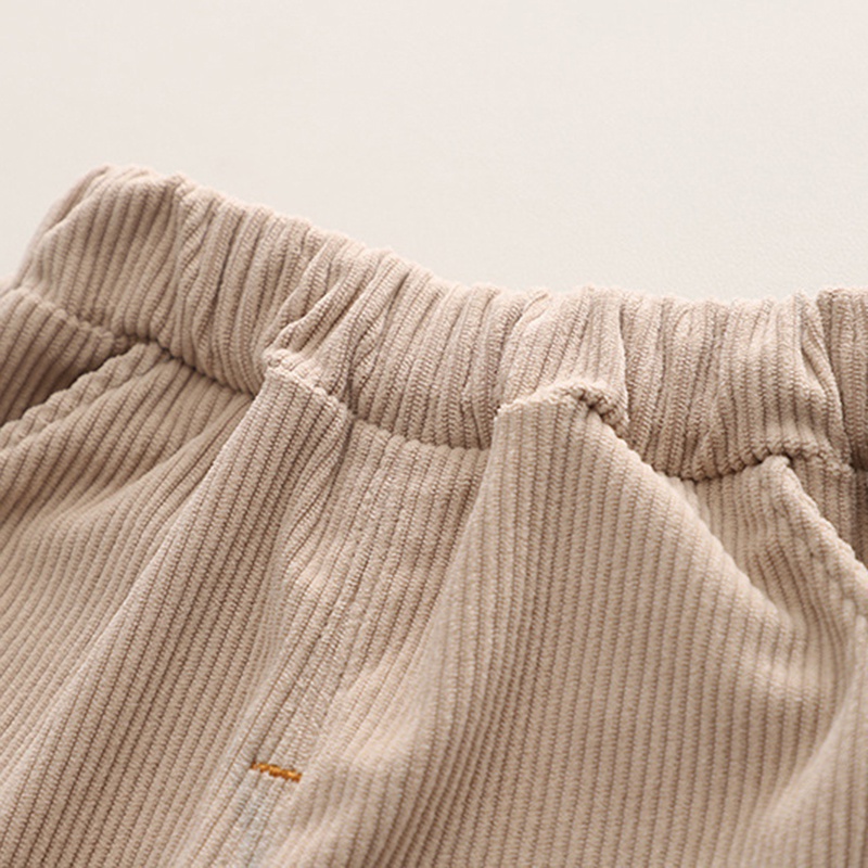 Bobora set Áo Thun Tay Dài Sọc Ngang & Quần Dài Cho Bé Gái