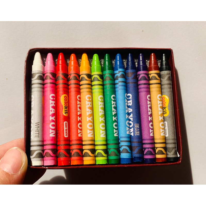 Set 12 Sáp màu Colokit Thiên Long cho bé yêu