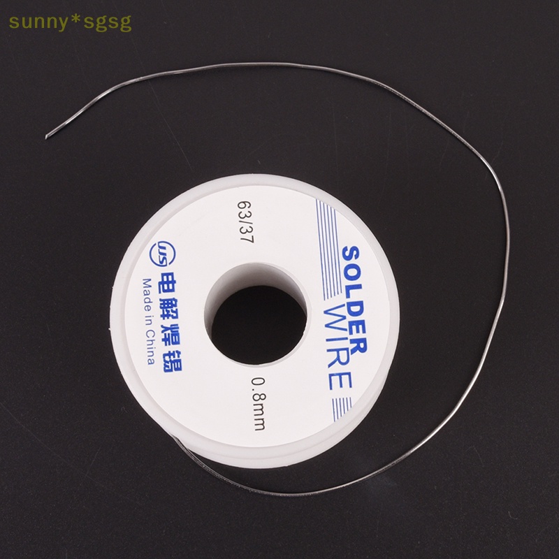 Nắng * SGSG thiếc Le hàn lõi thông lượng Hàn dây cuộn 0.8mm 63/37 r8o4 mới