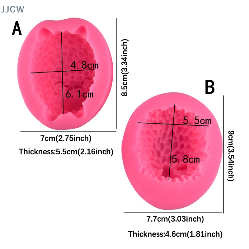 Khuôn silicone Làm Bánh Hình Chú Cừu 3d Đáng Yêu