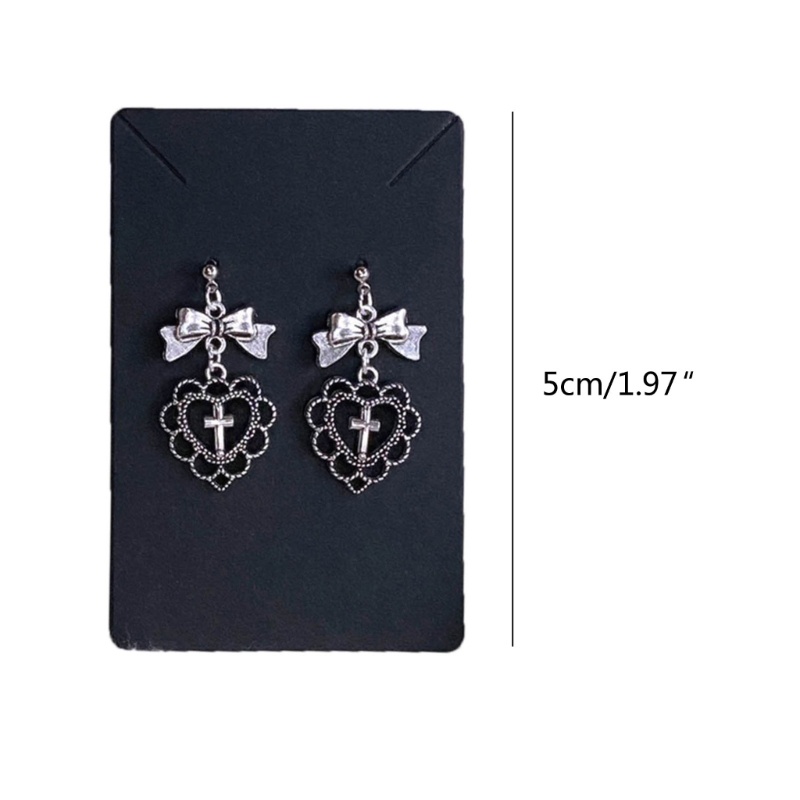 Set 2 Khuyên Tai Tua Rua Phong Cách gothic Ngọt Ngào Cho Thanh Thiếu Niên