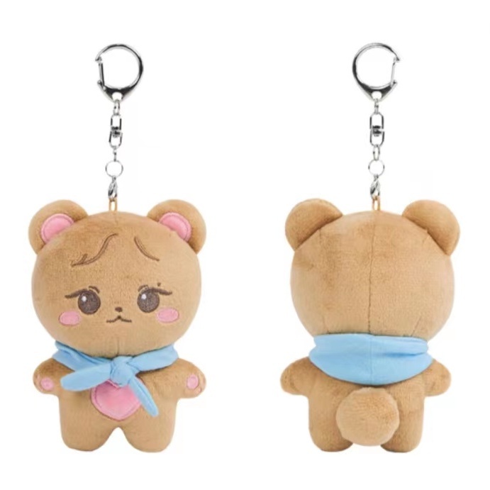 Doll búp bê blackpink blackpink Móc Khóa Búp Bê lisa jennie rose Màu Hồng Đen móc khóa blackpink