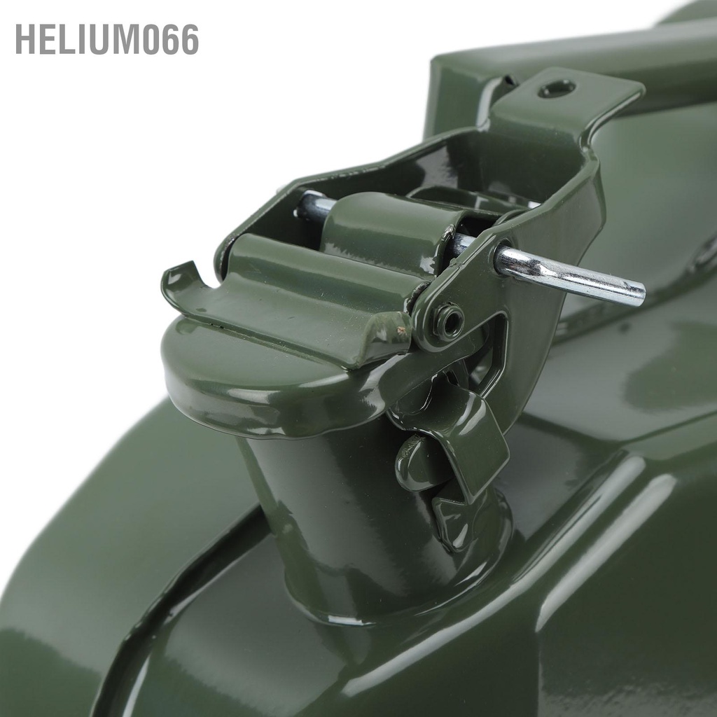 Bình đựng nhiên liệu/xăng dầu 2.6 gallon bằng thép không gỉ 10L tự thông hơi có tay cầm di động