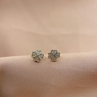 [ss01256] Bông tai cỏ 4 lá