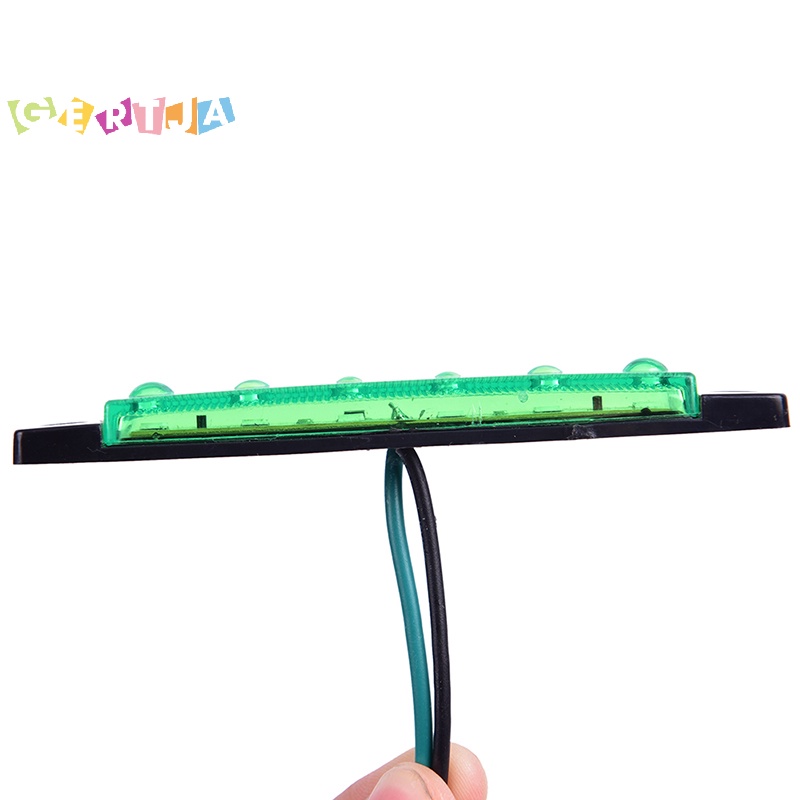 1 Đèn led 6 Bóng 12v Gắn Hông Xe Hơi Báo Tín Hiệu Hãm Phanh
