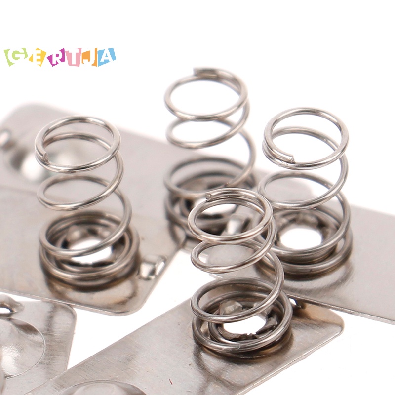 Set 10 Tấm Lót Lò Xo Kim Loại 21x9mm Thay Thế Chuyên Dụng