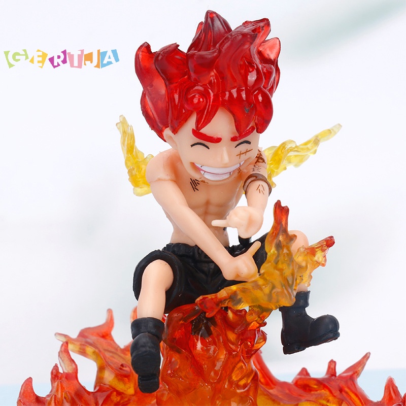 Mô Hình Nhân Vật nika luffy gear 5 Phiên Bản q Trong one piece