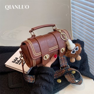 QIANLUO Túi đeo chéo Túi Vải nữ 2023 NEW L91T14PI 34Z230821