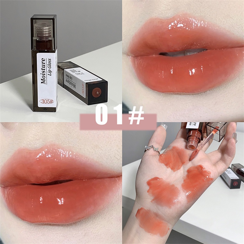 Ineyoo Son Bóng Dưỡng Ẩm 3d Cho Nữ