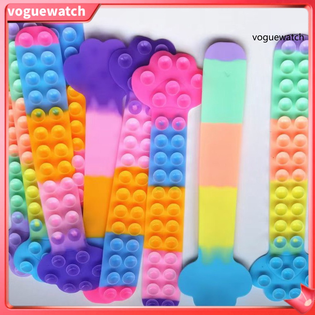 Đồ Chơi Nắm Bóp Giảm Căng Thẳng Bằng Silicon Siêu Mềm Nhiều Màu Sắc
