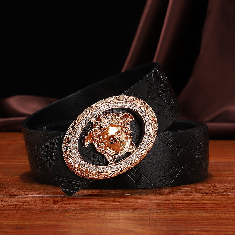 Hàng Có Sẵn! Thời Trang Thắt Lưng Da Bò unisex