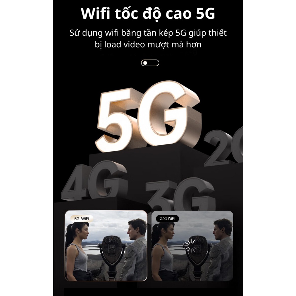 Máy chiếu KAW - KP950  mới 2023 độ phân giải 4K hình ảnh sắc nét âm thanh sống động - Bảo hành chính hãng