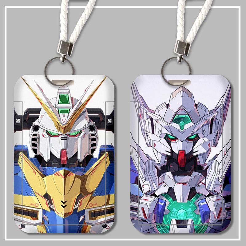 Gundam Bao Đựng Thẻ id / Thẻ id Kèm Dây Treo Tiện Dụng Cho Học Sinh