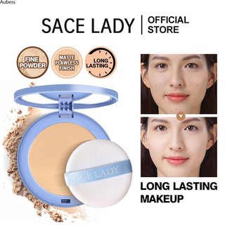 Sace Lady Oil Control Powder And Air Cushion Bb Cream Phấn phủ mờ không thấm nước Phấn lâu trôi, mịn màng, nhẹ, tự nhiên AubessDS