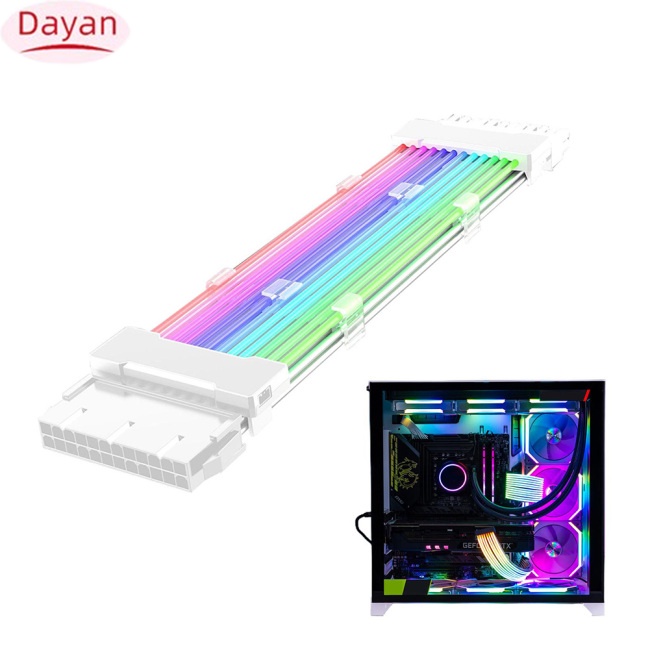 Dây Đèn Led Nối Dài 24pin argb 5v Chuyên Dụng Cho Bảng Mạch Máy Tính Thẻ