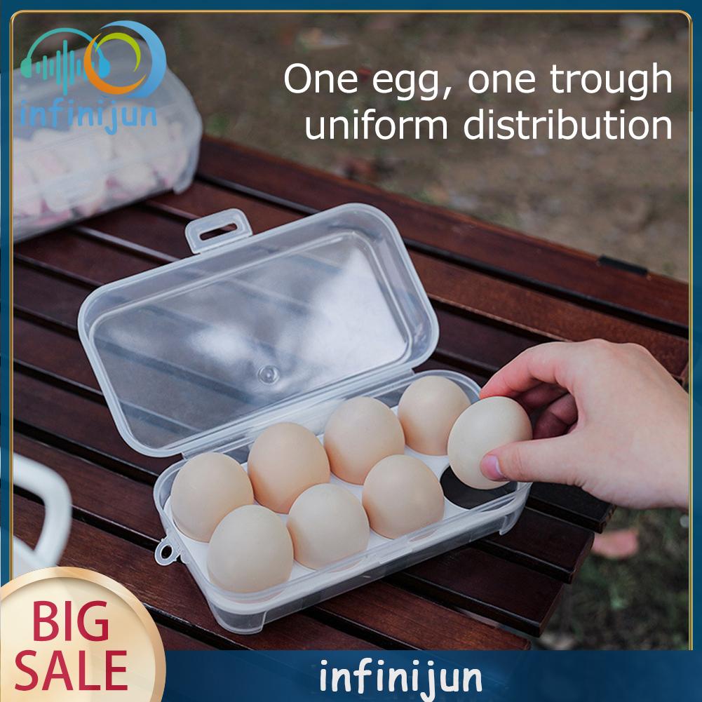 Hộp Đựng Trứng 3 / 4 / 8 Ngăn Dành Cho Đi Dã Ngoại